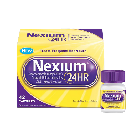 Nexium 24HR Capsules 42 Count