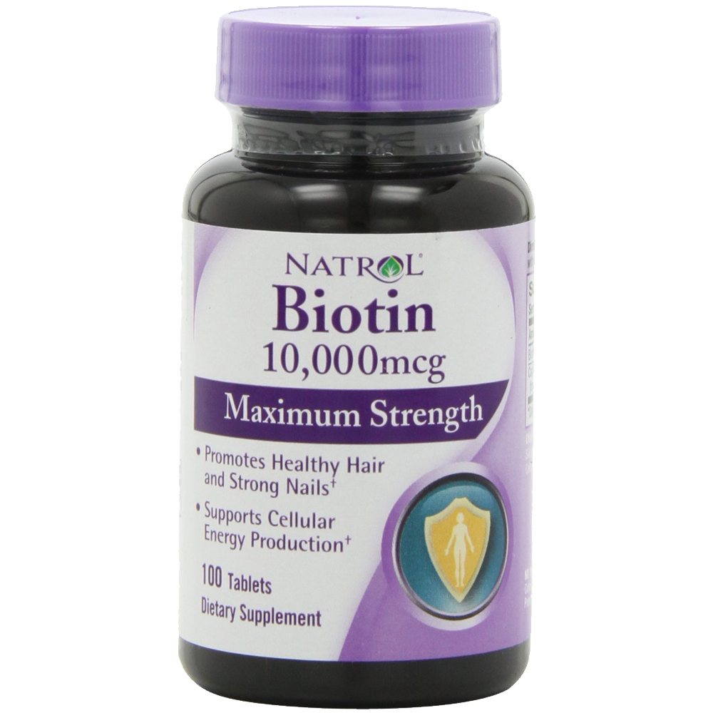 Natrol Biotin 10000 mcg Maximum Strength Tablets